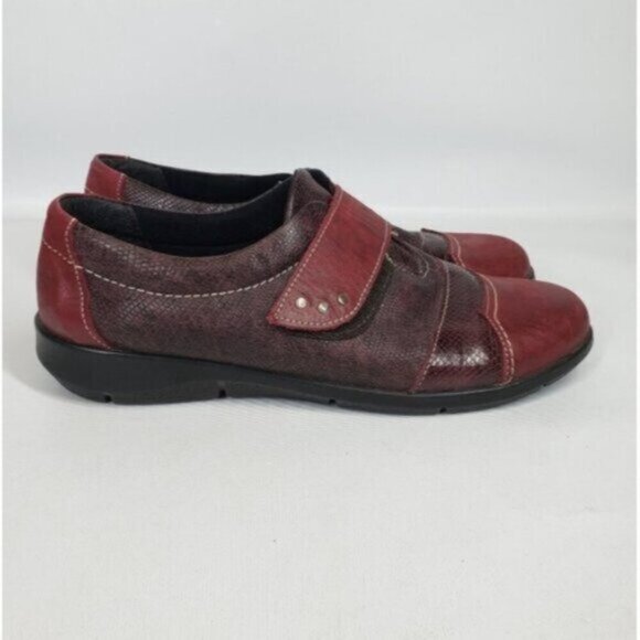 Volks Walkers Leather Slip On Walking Shoe Size 40EU 9US - Picture 7 of 15